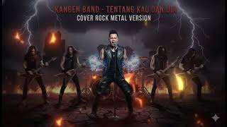 TENTANG AKU KAU DAN DIA - KANGEN BAND || COVER ROCK METAL AI
