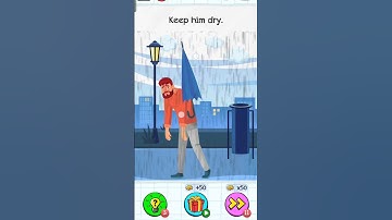 Keep him dry. Braindom #shorts #games #gaming #braingames #braindom