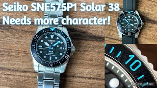 I tried to love this, but sorry, it's too boring! Seiko SNE575P1 PADI Review