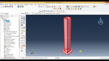 Abaqus Tutorial Videos - Buckling Analysis of Hollow Part in Abaqus 6.14