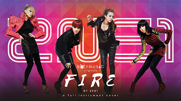 2NE1 -  FIRE | Instrumental Cover