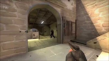 1v4 Clutch Glock-18 HS only - de_mirage
