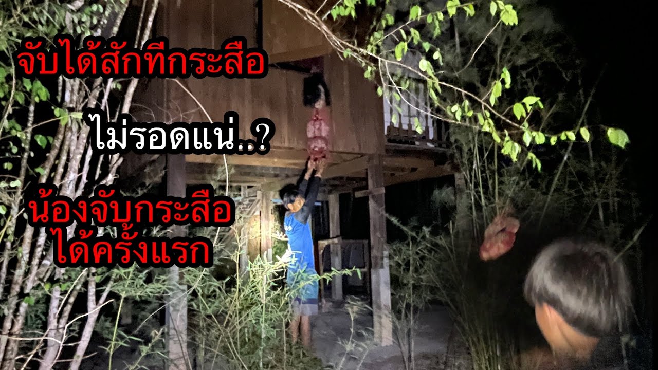 กลับมาดูกระสือ.? น้องจับมันได้กระสือไม่รอดแน่..? เกือบโดนกัด.?