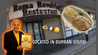 Roma Revolving Restaurant 🇮🇹🍝South Africa Durban #italian #revolving