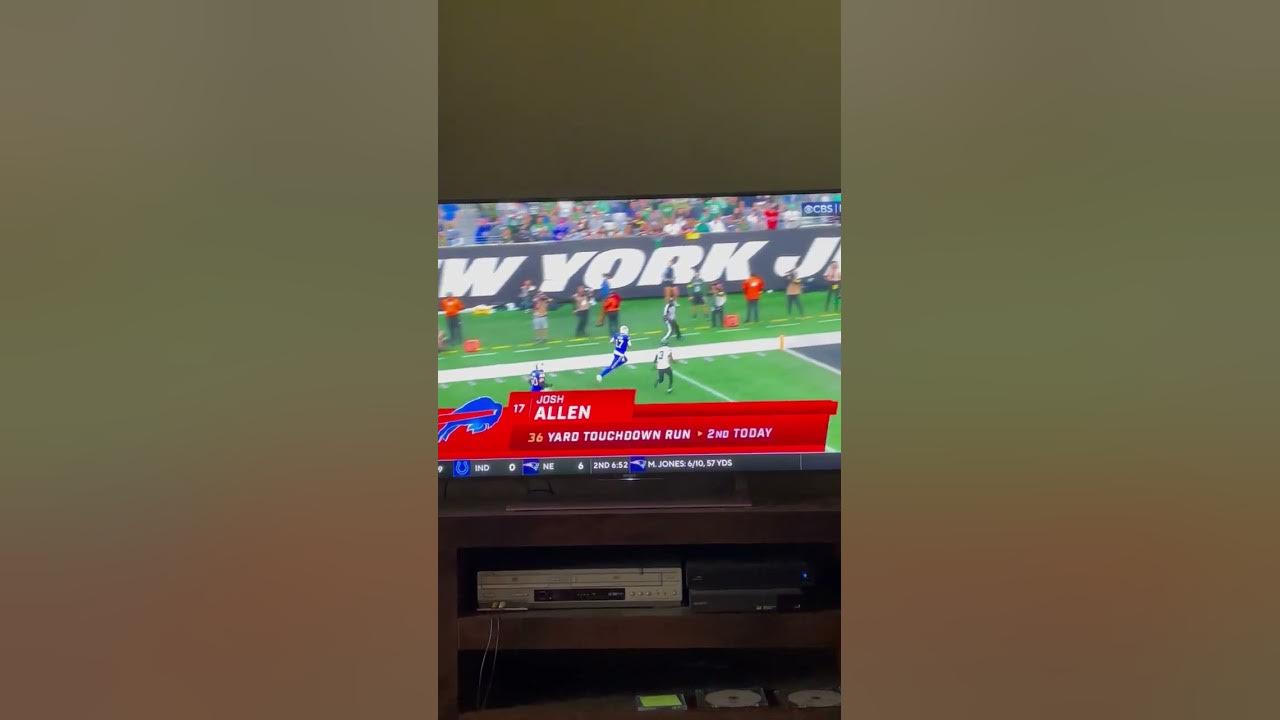 Josh Allens 36 yard Td RUN! YouTube