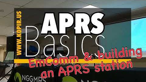 APRS How To Basics From Top Hams Part 2
