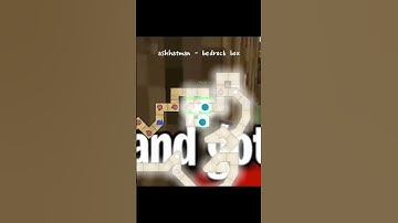 Bedrock Cage - ADOFAI Meme Custom Level #adofai #shorts