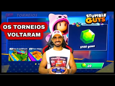 TORNEIOS DE VOLTA NO STUMBLE GUYS
