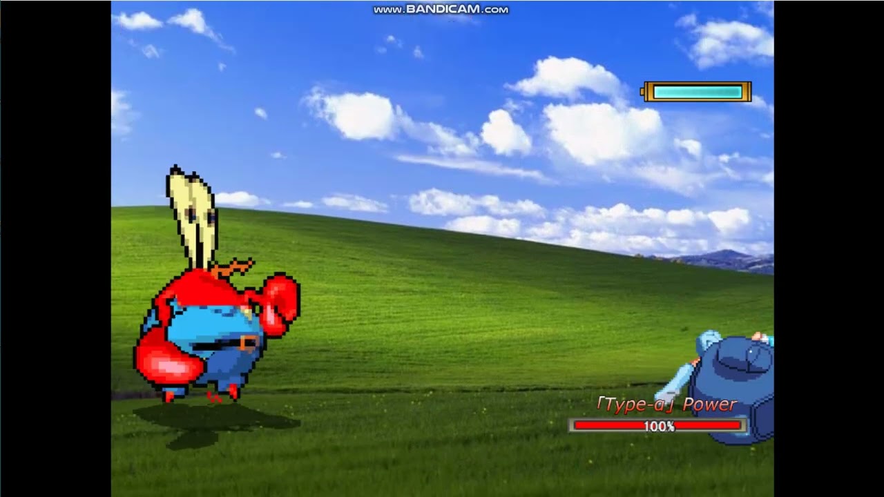 MUGEN: SMVC Mr. Krabs (Me) vs Nitori