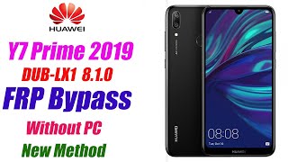 Huawei Y7 Prime FRP Bypass Without PC | DUB-LX1 8.1.0 Remove Google Account Lock | Gurchani Official