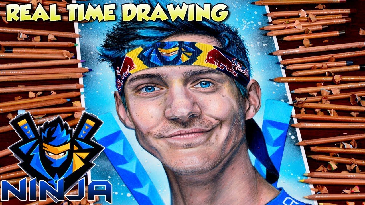 How To Draw Ninja Fortnite Battle Royale Step By Step Tutorial - ytbattleroyale ninja player