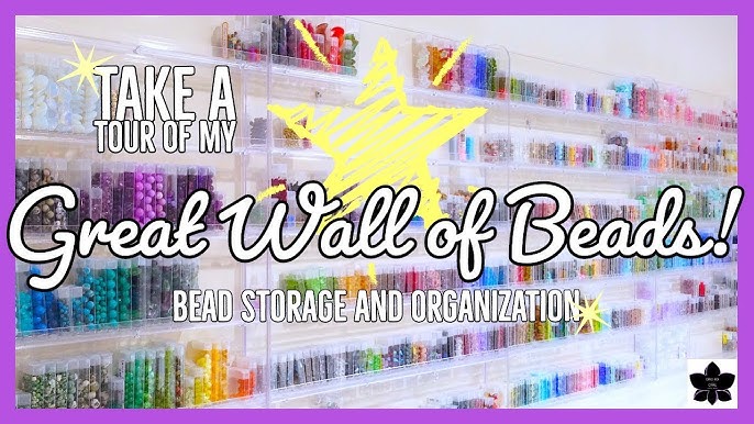 Dollar tree craft room organizer ideas / dollar store bead