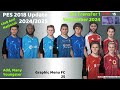 PES 2018 FIX SEASON 2025 , Transfer, Fix Gameplan, New style Lineup And Only 10 K