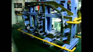 Passenger car side frame Checking fixture