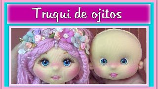 SUPER TIPS OJITOS DE BOTÓN para muñecas video  596