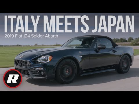 2019-fiat-124-spider-abarth-review:-a-hot-italian-spin-on-japanese-bones