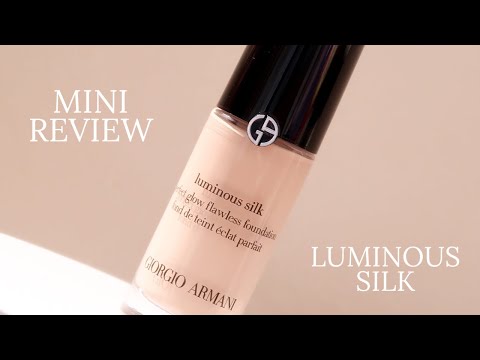 Armani Luminous Silk Foundation | Querida Pele