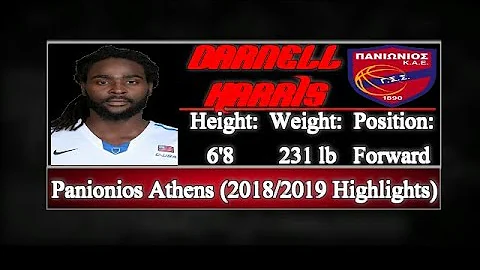 Darnell Harris - 2018/2019 Highlights
