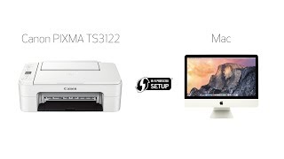 Effortlessly set up your canon pixma ts3122 printer to print on a
wireless network. visit the website for more how-to video tutorials.
http://canon.us/...