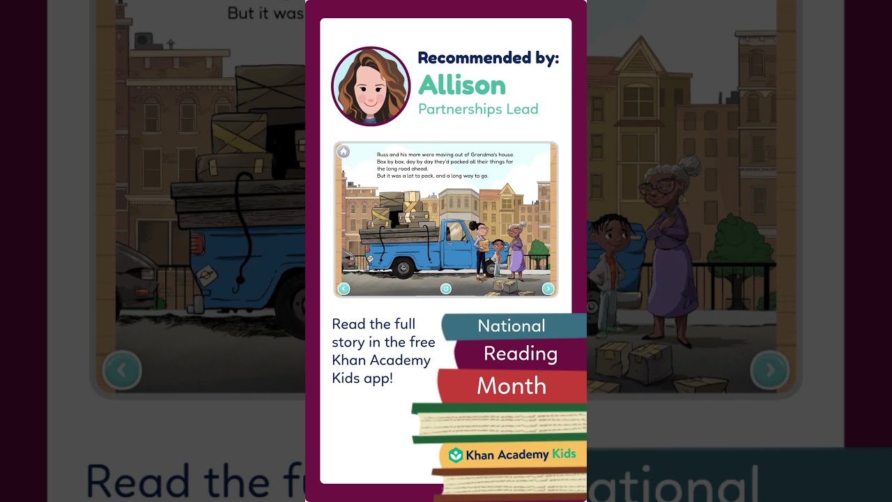 What to Bring to Mars | National Reading Month | Khan Academy Kids