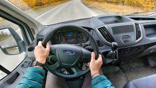 2021 Ford Transit 2.2 MT  POV TEST DRIVE
