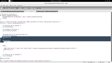 php tutorial part 2 :check user in database