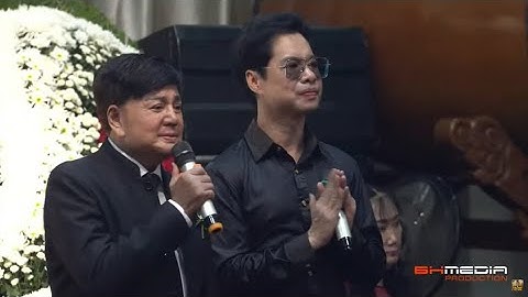 Nghệ sĩ Ngọc Sơn, Châu Thanh song ca Tình Cha tiễn biệt nghệ sĩ Diệp Lang