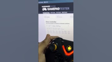 Gamepad Test Cosmic Byte Ares Pro..