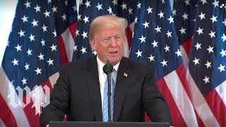 Trump holds a news conference after U.N. meetings