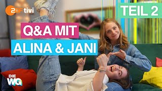 ALINA & JANI plaudern wieder aus dem Nähkästchen! Q&A Teil 2 🤩😲  | DIE WG