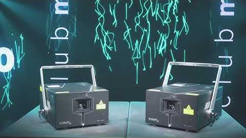 Kvant Laser ClubMax FB4 RGB 10 und 15