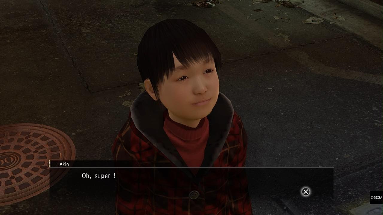 Yakuza 0 Director's Cut quete le le vol du jeux du petit