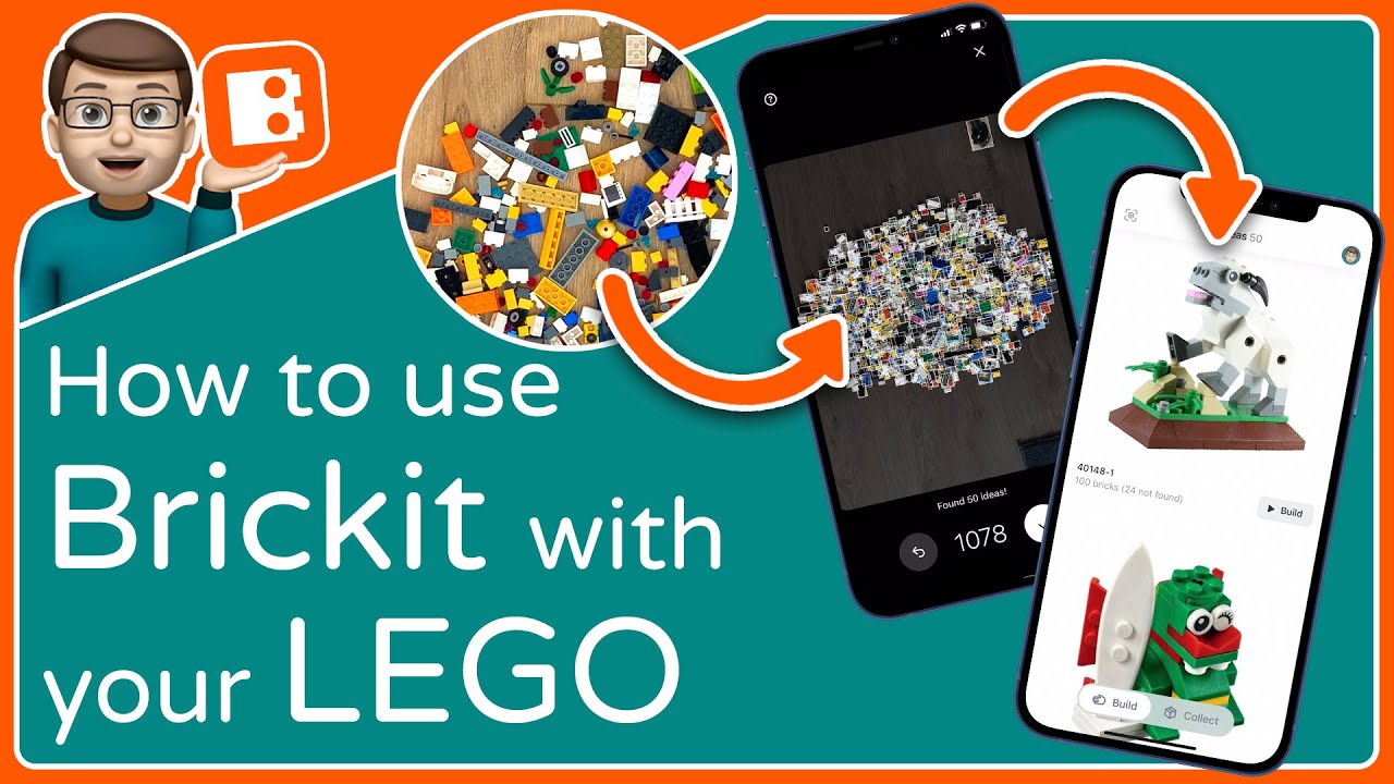 Brickit - A aplicação que ajuda a contar e montar peças de LEGO