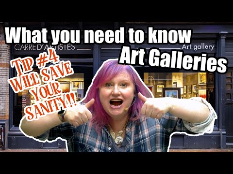 What every artist NEEDS to know about galleries Tip 4 will save your sanity |  The Art sherpa