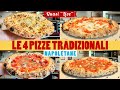 Le 4 pizze napoletane TRADIZIONALI 🍕