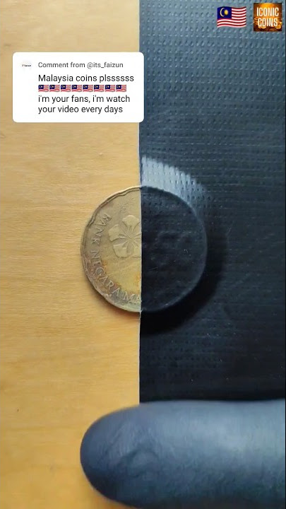 Malaysia Coin Please!!! #iconiccoins #satisfying #asmr