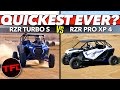 Is the Polaris RZR Pro XP 4 the Quickest 4-Seater Ever? Let's Compare to the Turbo S and Find Out!
