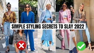 My BEST EVER Fashion & Styling Tips | 2022 Fashion Trends
