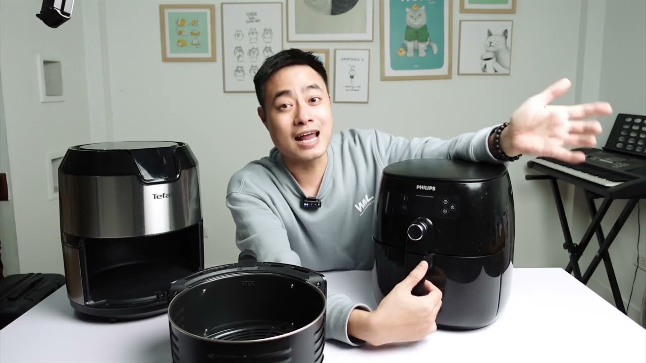 Nồi Chiên Không Dầu 5 Lít - Giải Pháp Hoàn Hảo Cho Mọi Gia Đình