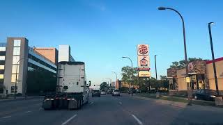 Relaxing drive around oak lawn IL 4k