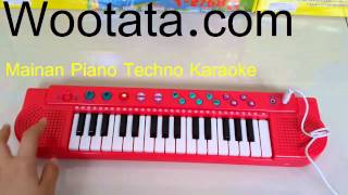 Mainan Musik Piano Balita Techno Karaoke Keyboard