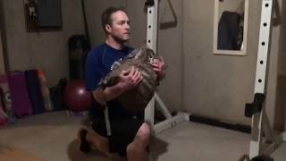 Backpack Lunges