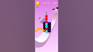 Stack Rider New Update Gameplay iOS,Android Walkthrough Level 211 #stackrider #androidgames #shorts