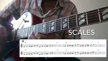 how to play pentatonic blues scales in the form of rhythm change
