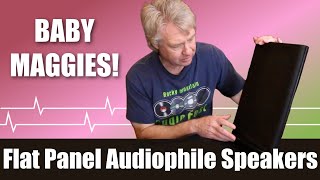 Flat Panel 'Mini' Magnepan Audiophile Speakers!