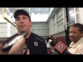 Gamecocks football coach Will Muschamp speaks to reporters after Thursday's spring practice at South