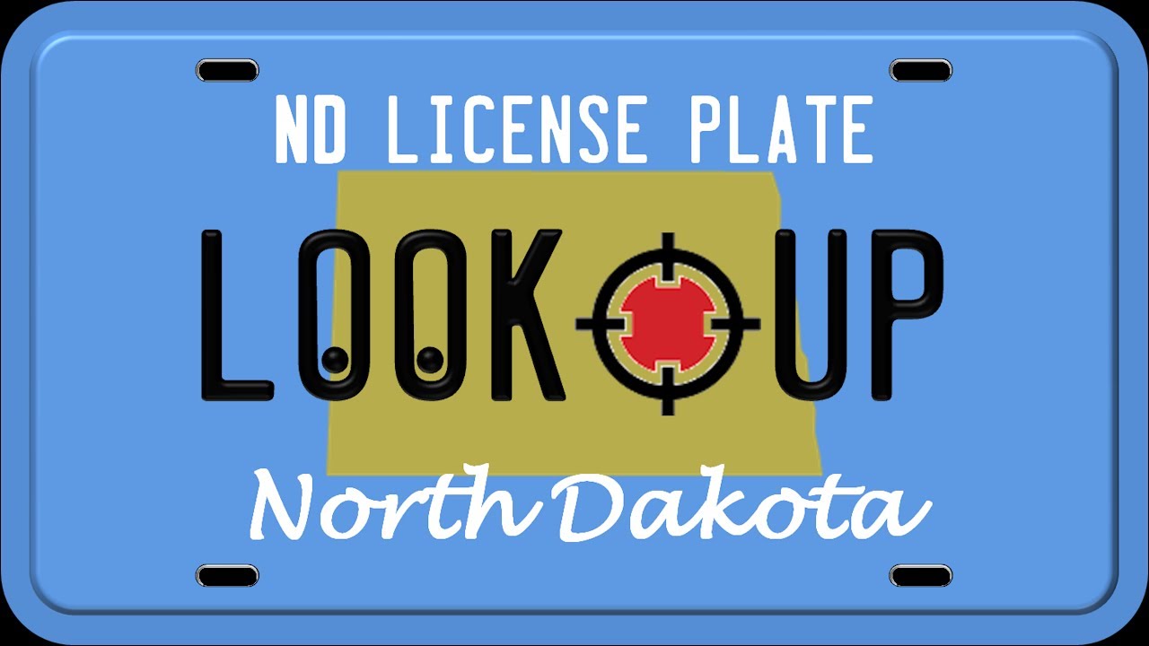 How to Reverse Search a North Dakota License Plate Number YouTube