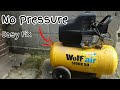 How To Fix Air Compressor Not Building Pressure.