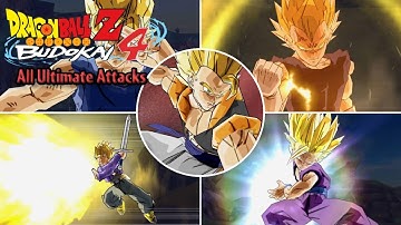 Dragon Ball Z Budokai 4 v0.5.8 | All Ultimate Moves