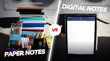Paper vs Digital Note Taking | Should you make the transition in 2024?
